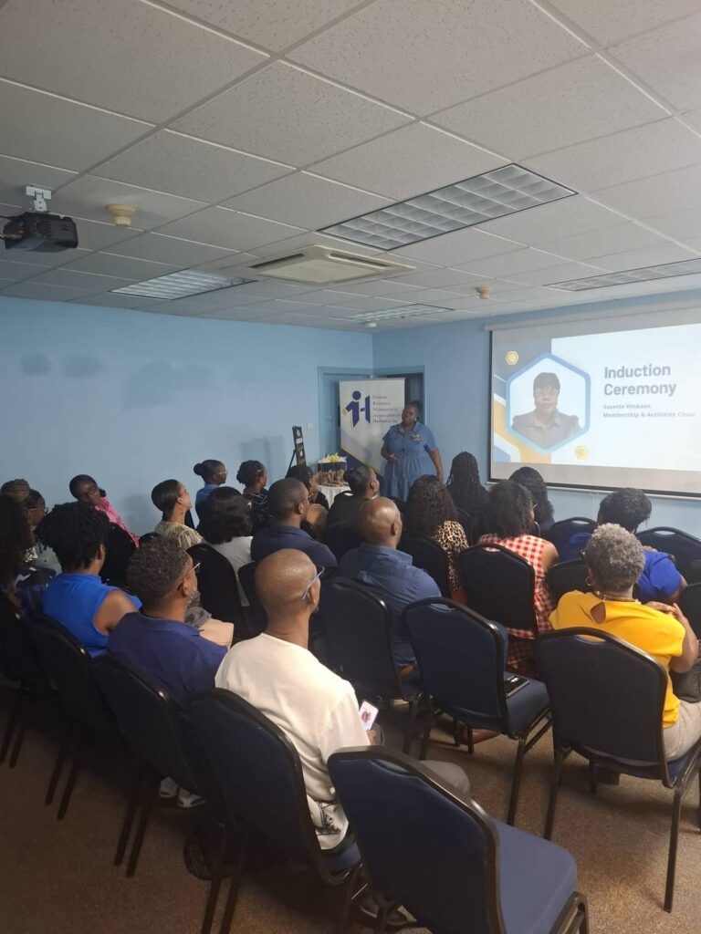 A full room of HR professionals at the HRMAB induction ceremony